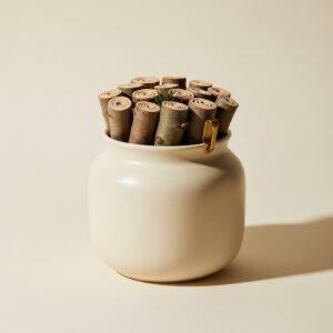 Ceramic Kindling Jar